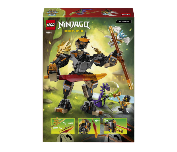 LEGO NINJAGO 71854 Mech specjalny Cole’a i Zane w smoczej zbroi - 1473537 - zdjęcie 16